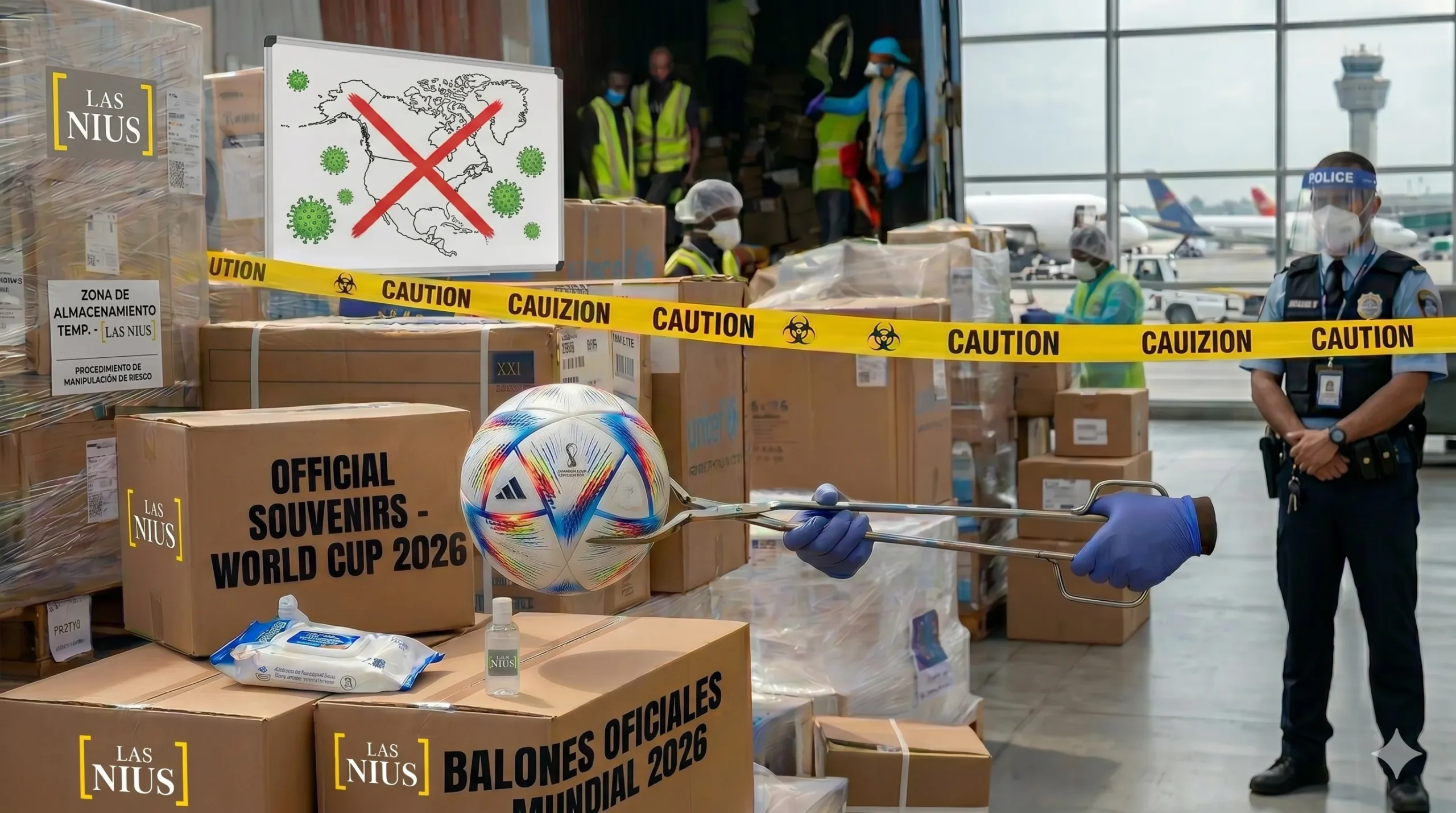 ¡Cero bichos! Arman cerco anti-ébola pa’l Mundial