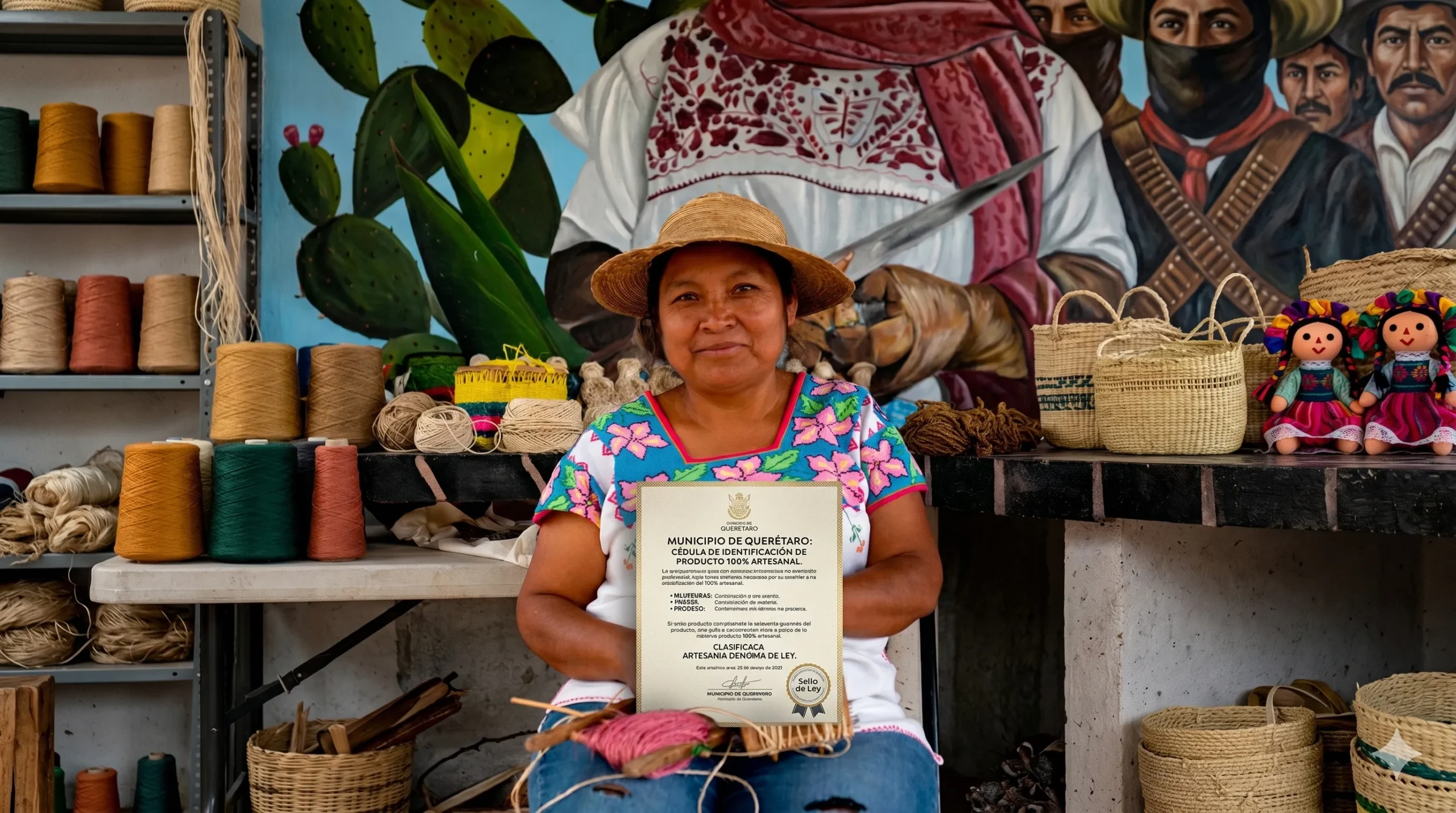 ¡Sello de ley! Certifican lo 100% artesanal