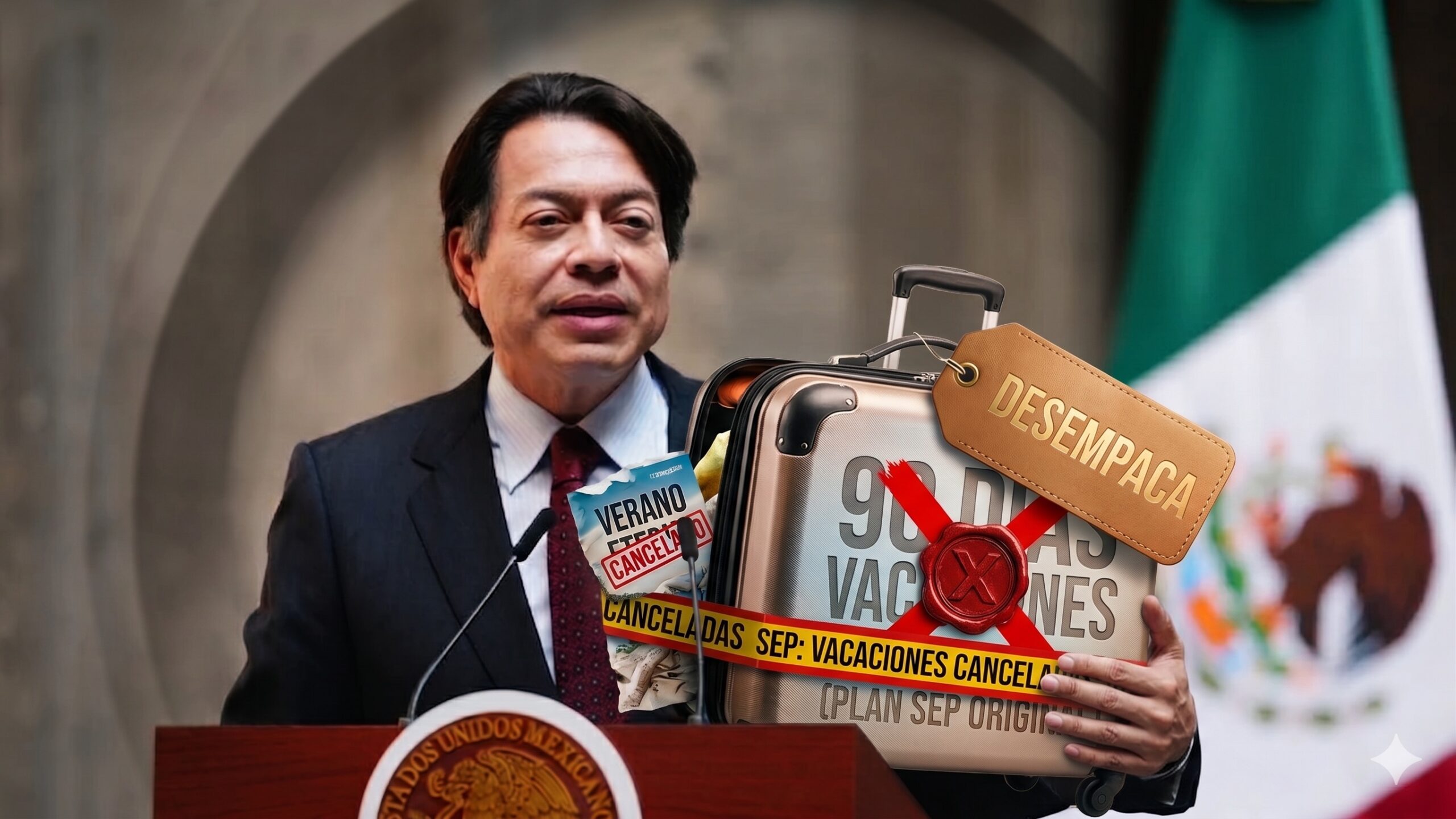 Desempaca: SEP frena las vacaciones de 3 meses