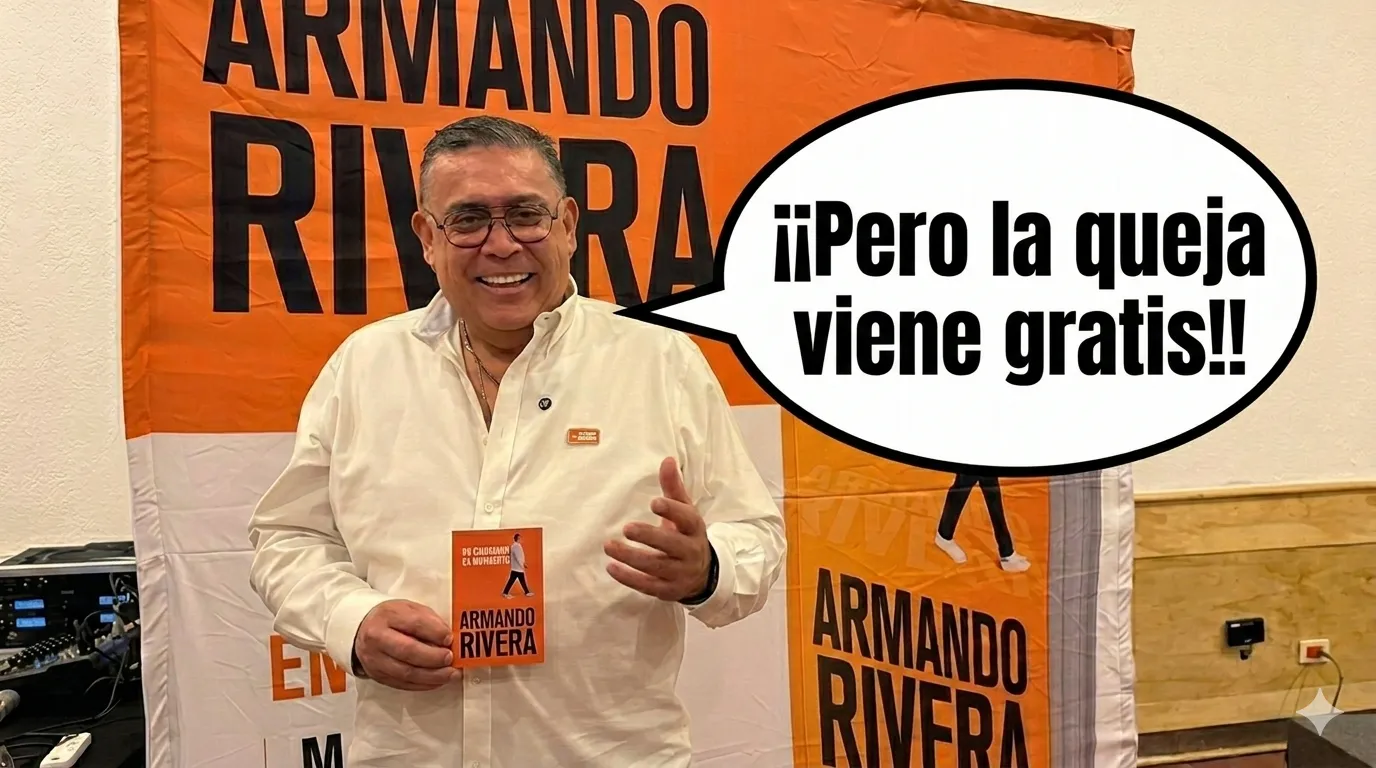 “Tiran nuestra lana”: El dardo de Armando Rivera