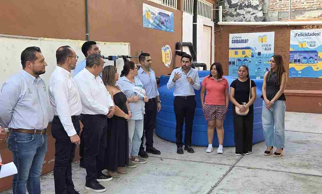Instalan sistemas de captación de lluvia en escuelas de Querétaro