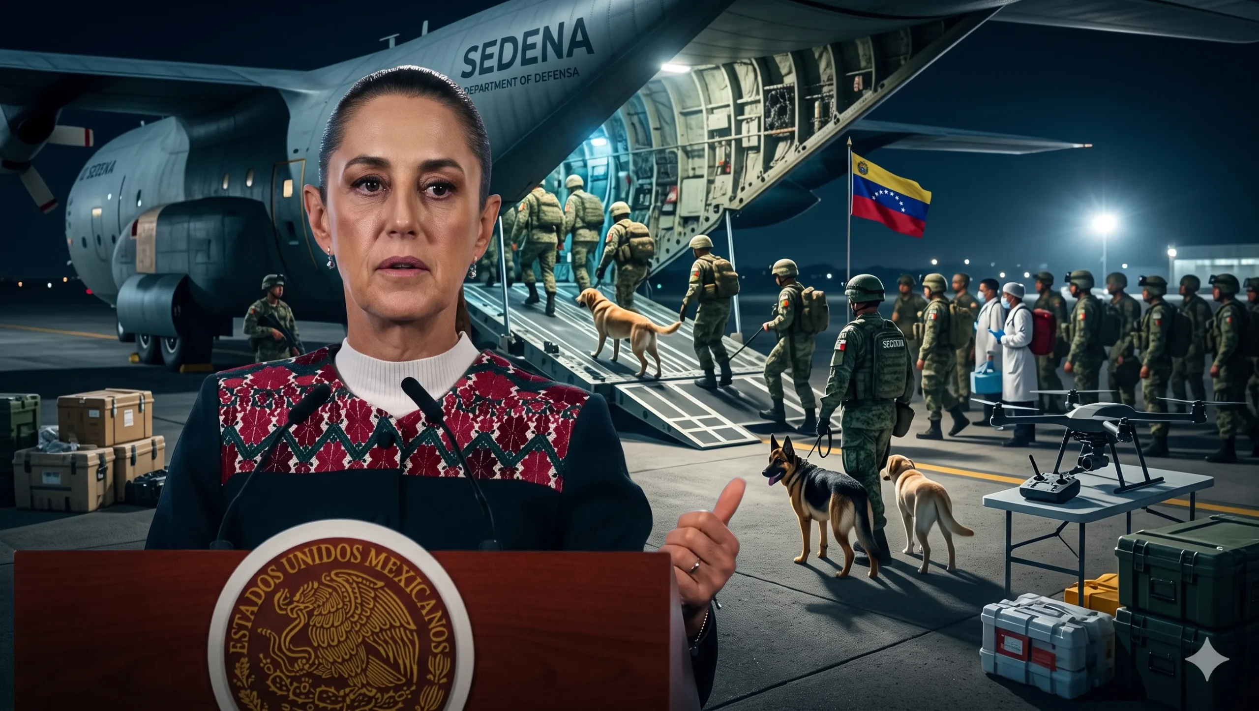 ¿Se les cae el país? Clau envía ayuda humanitaria a Venezuela