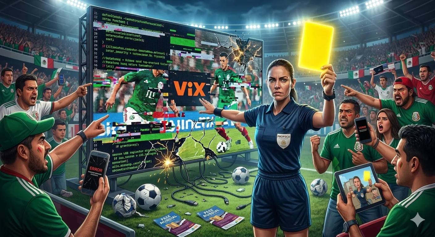 Se les cayó el Mundial: Profeco va contra ViX