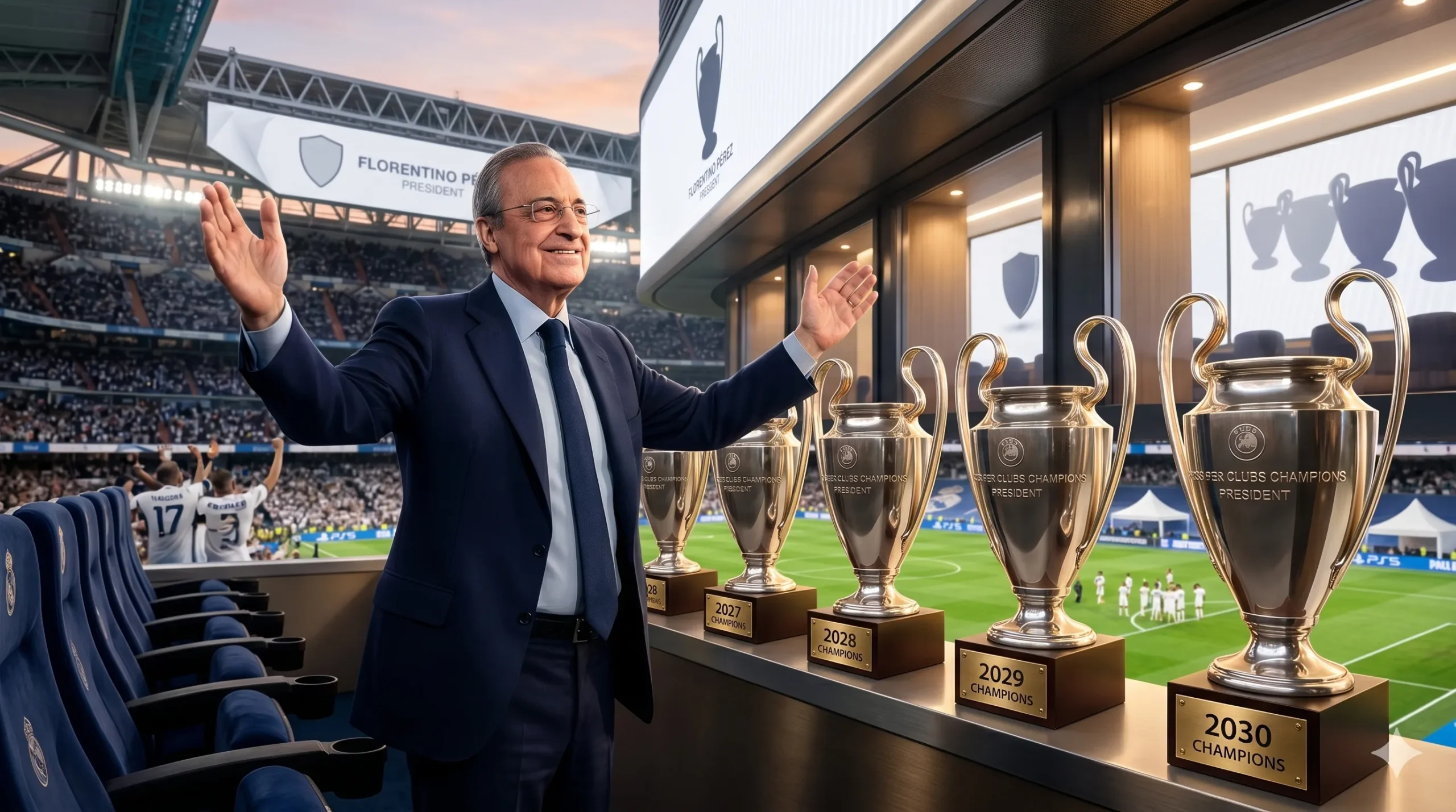 ¡Ni con espátula! Florentino no suelta