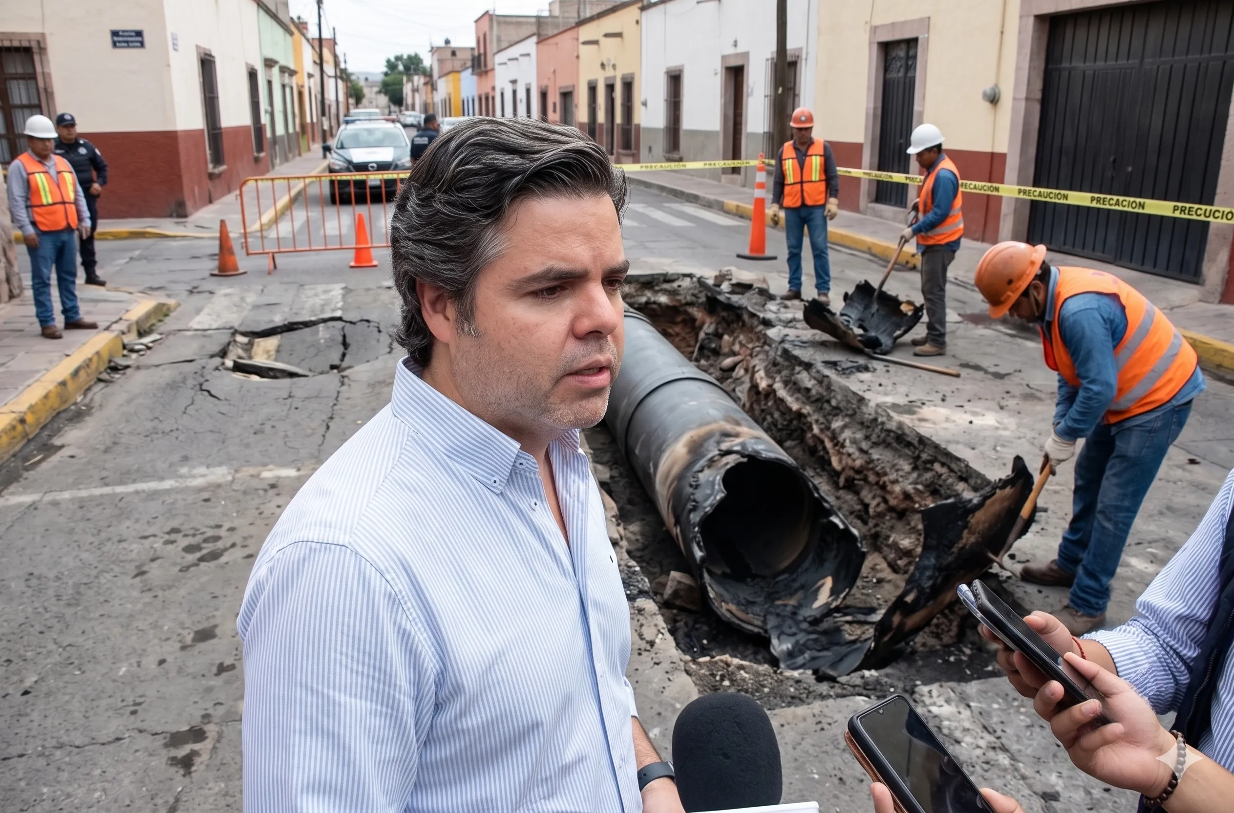 Ni las Tortugas Ninja: Desalojan seis drenes queretanos por vandalismo