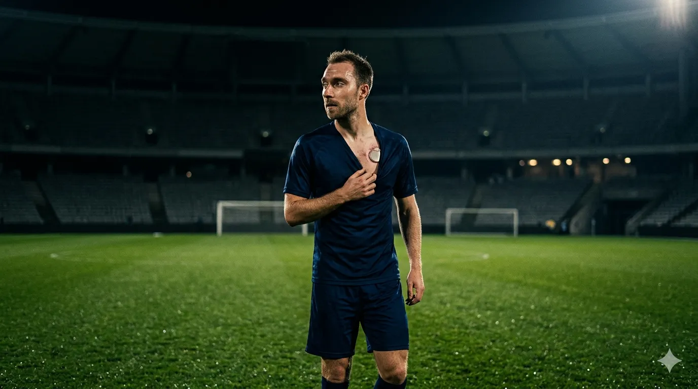 El upgrade cibernetico de Christian Eriksen