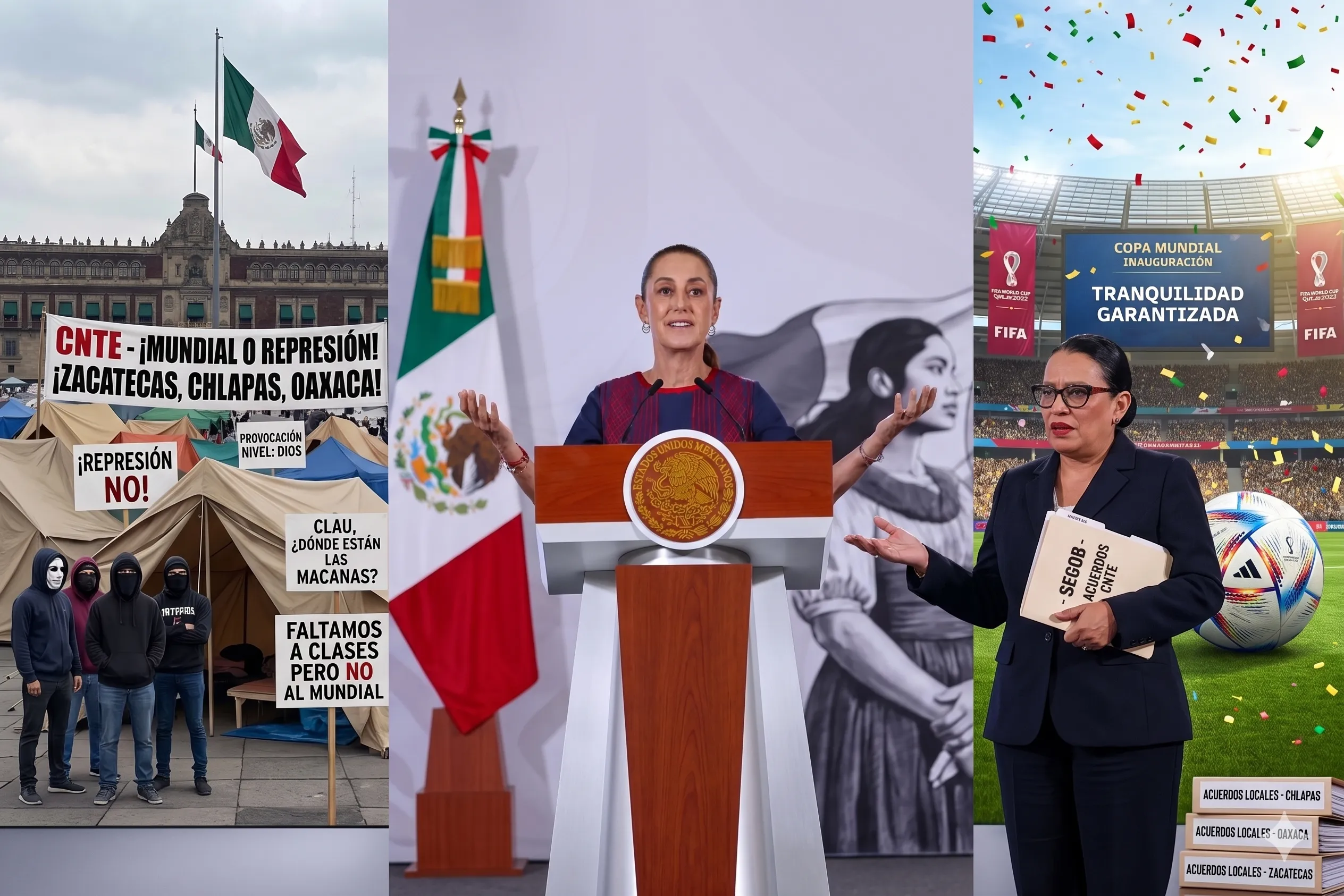 Clau batea provocaciones: cero macanazos