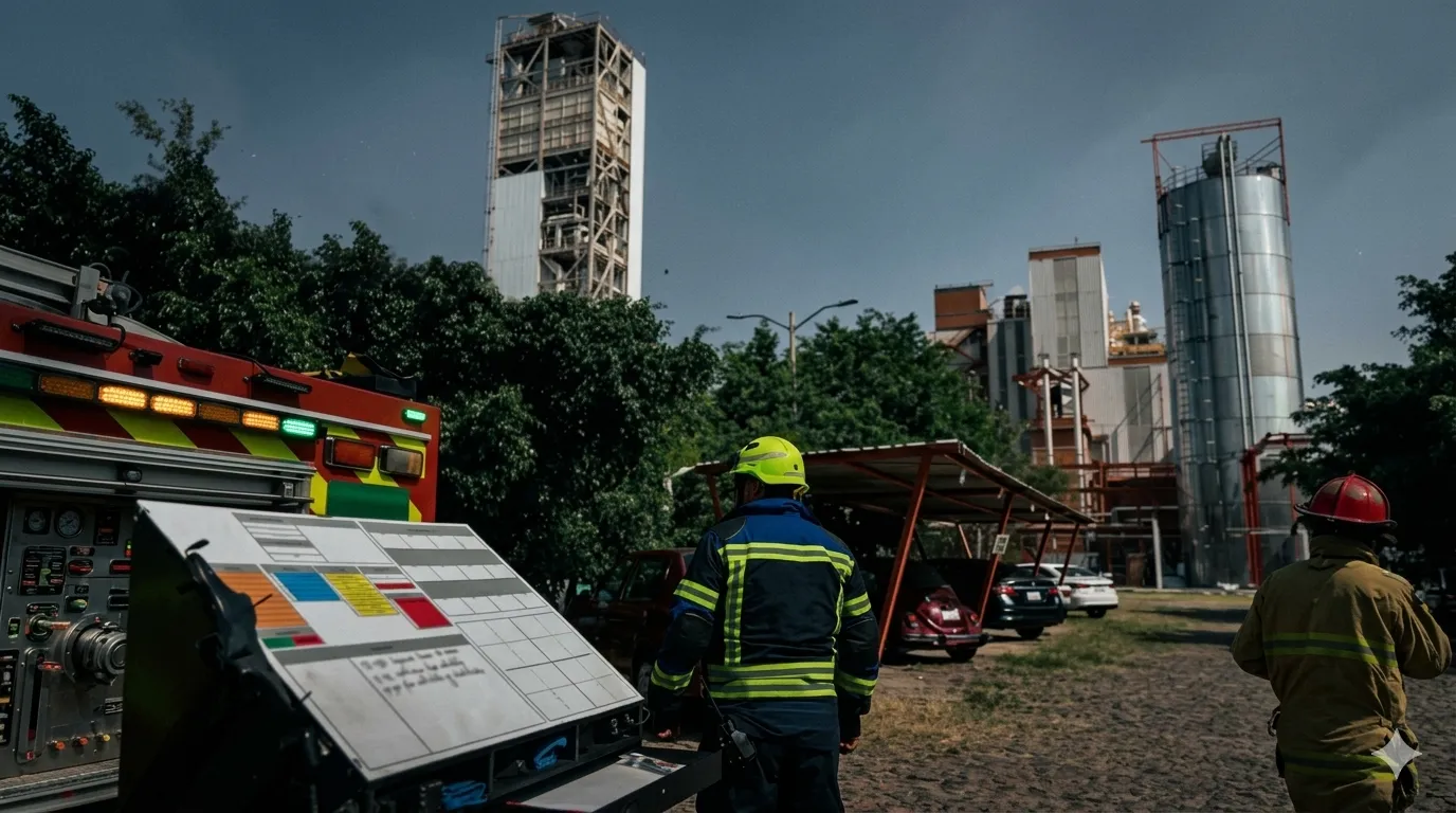 Cancelen Chernobyl: Controlan derrame en zona industrial