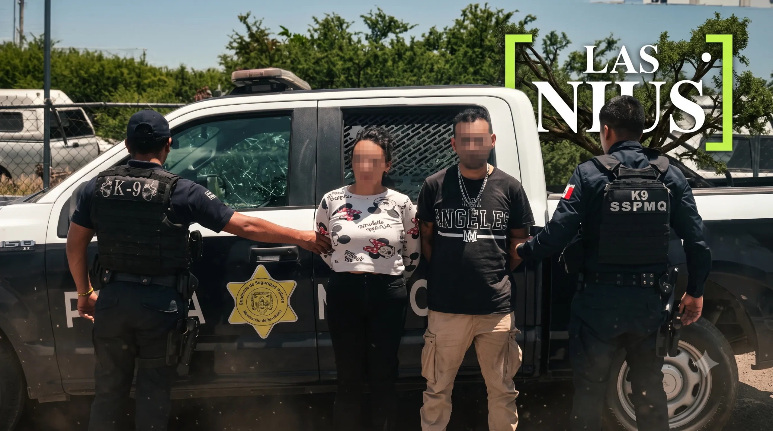 Atrapan a pareja emprendedora con cristal en Lomas