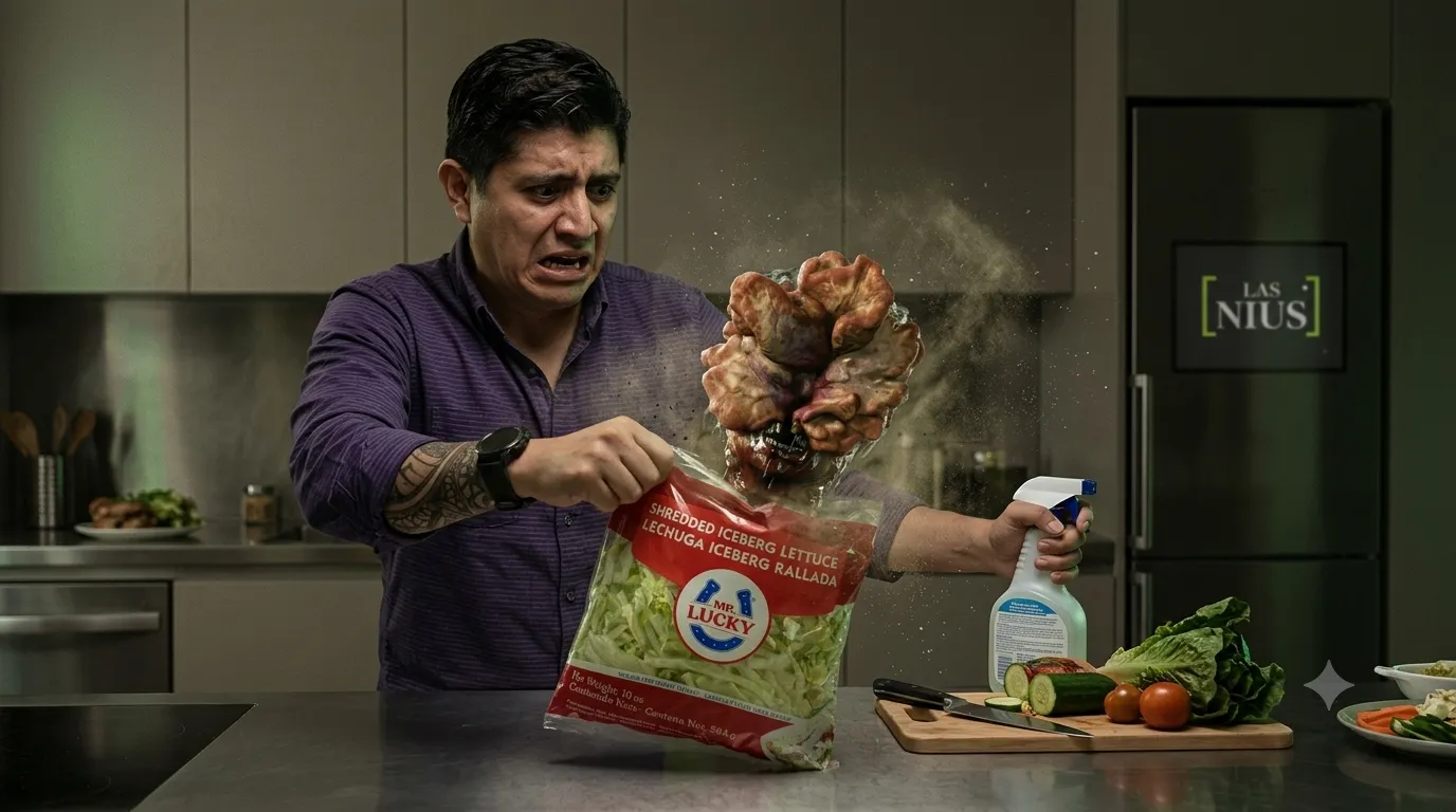 Evita la lechuga de bolsita y salva tu intestino