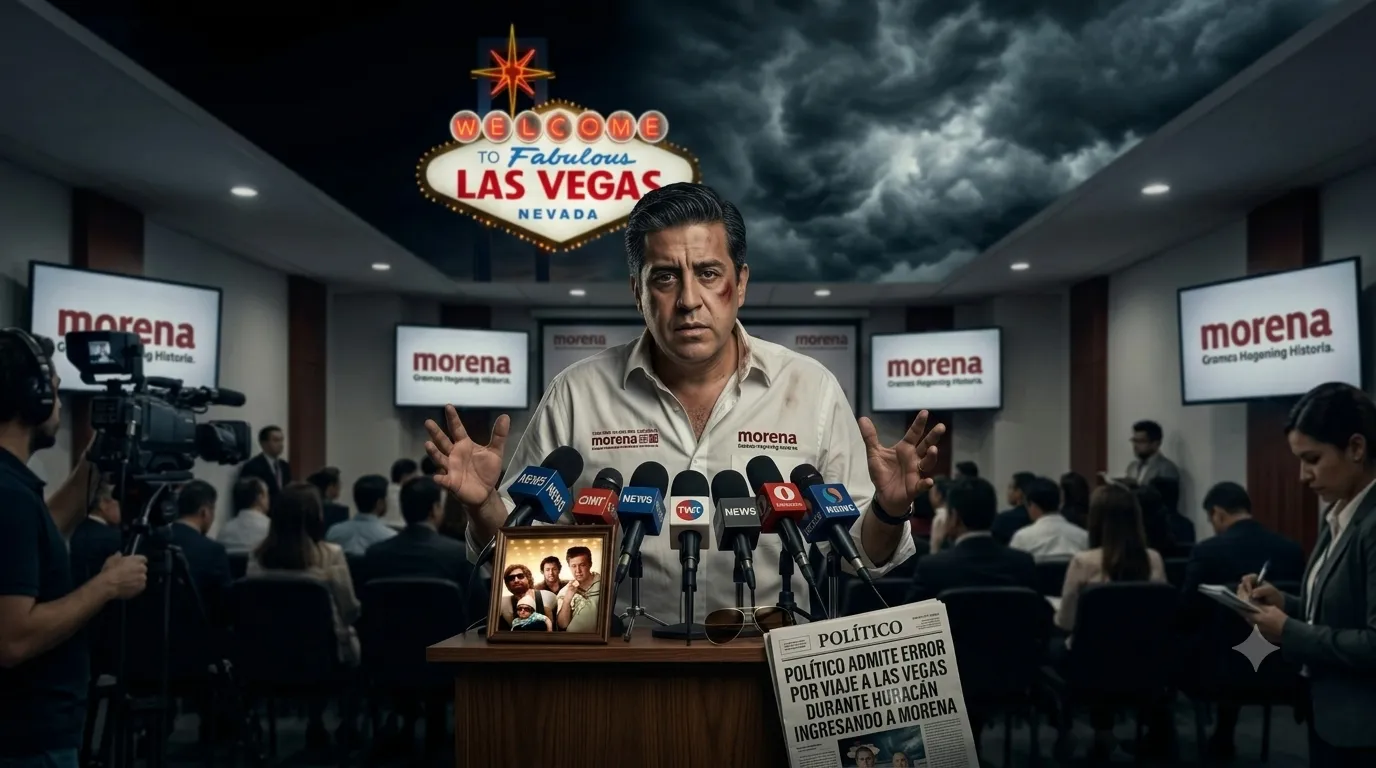 What happens in Vegas: Chema Tapia confiesa su error