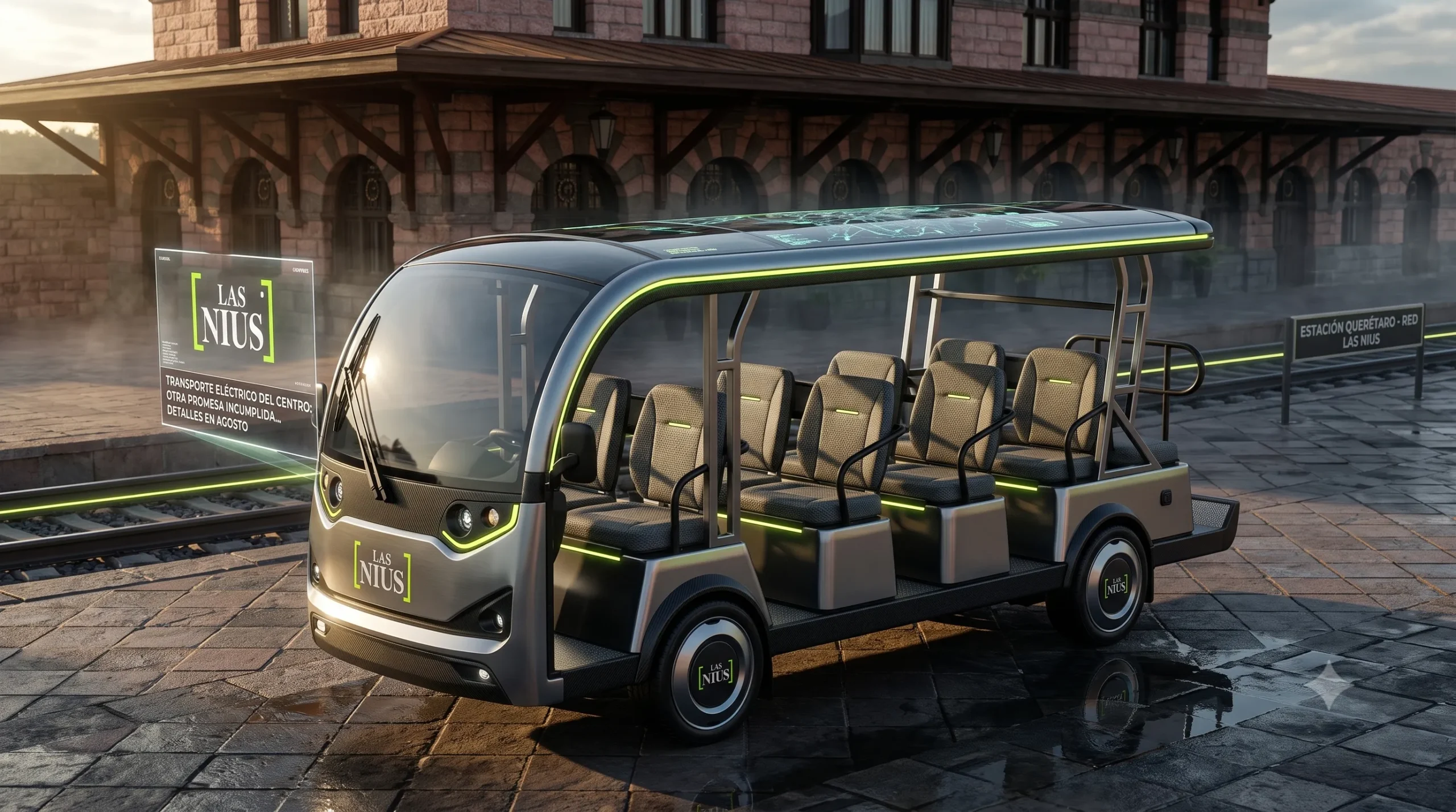 Autobuses eléctricos exóticos nos dejan a pie hasta agosto