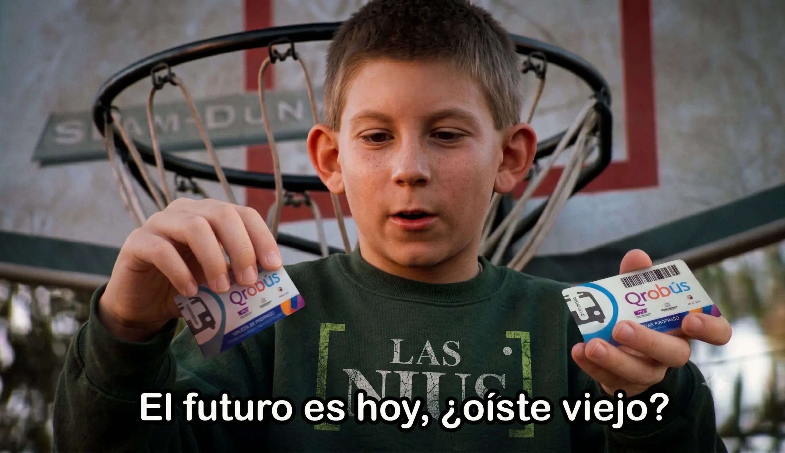 El futuro es hoy, viejo: San Juan estrena tarjeta.