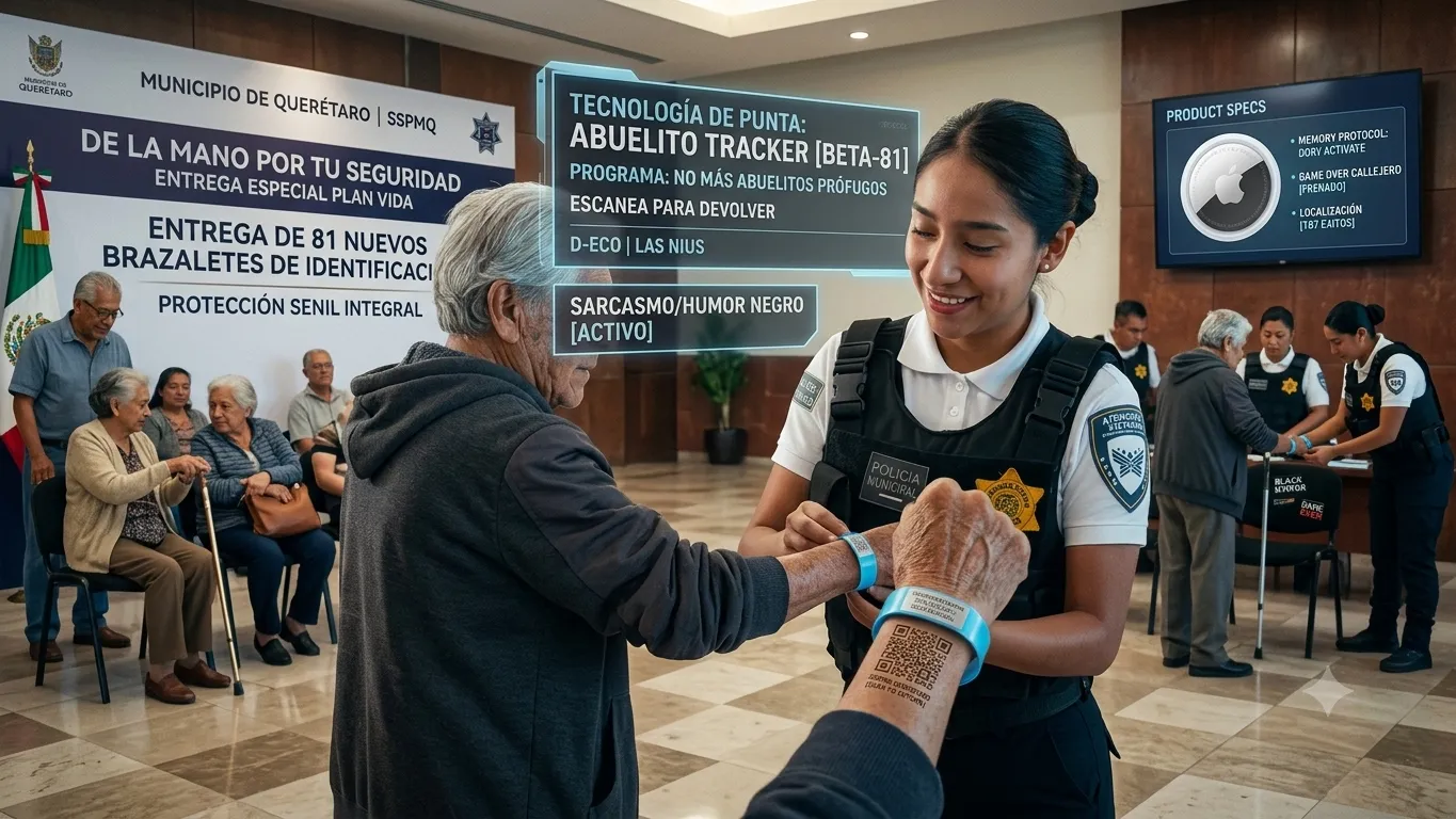 QR antiescapes: AirTags para abuelitos prófugos en Querétaro