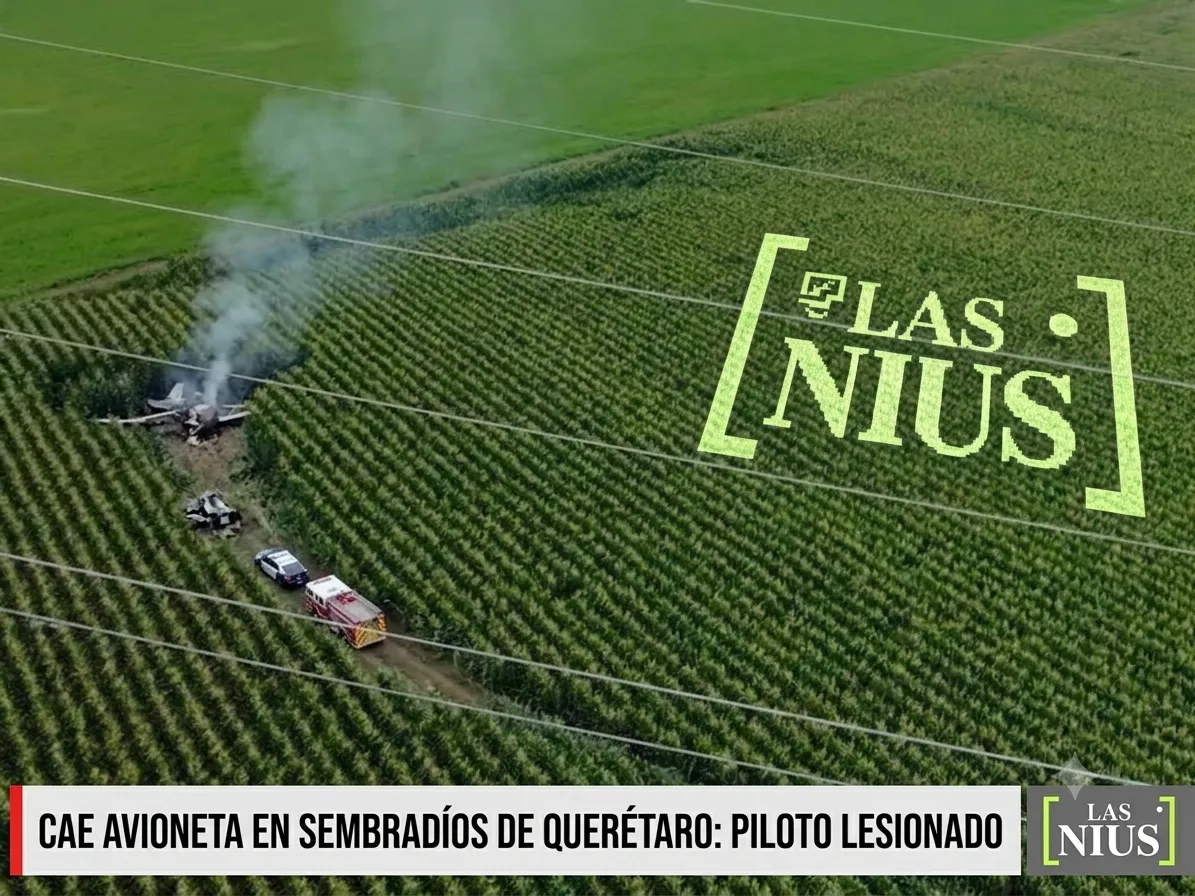 Ni en Top Gun: avioneta fumigadora besa las milpas queretanas
