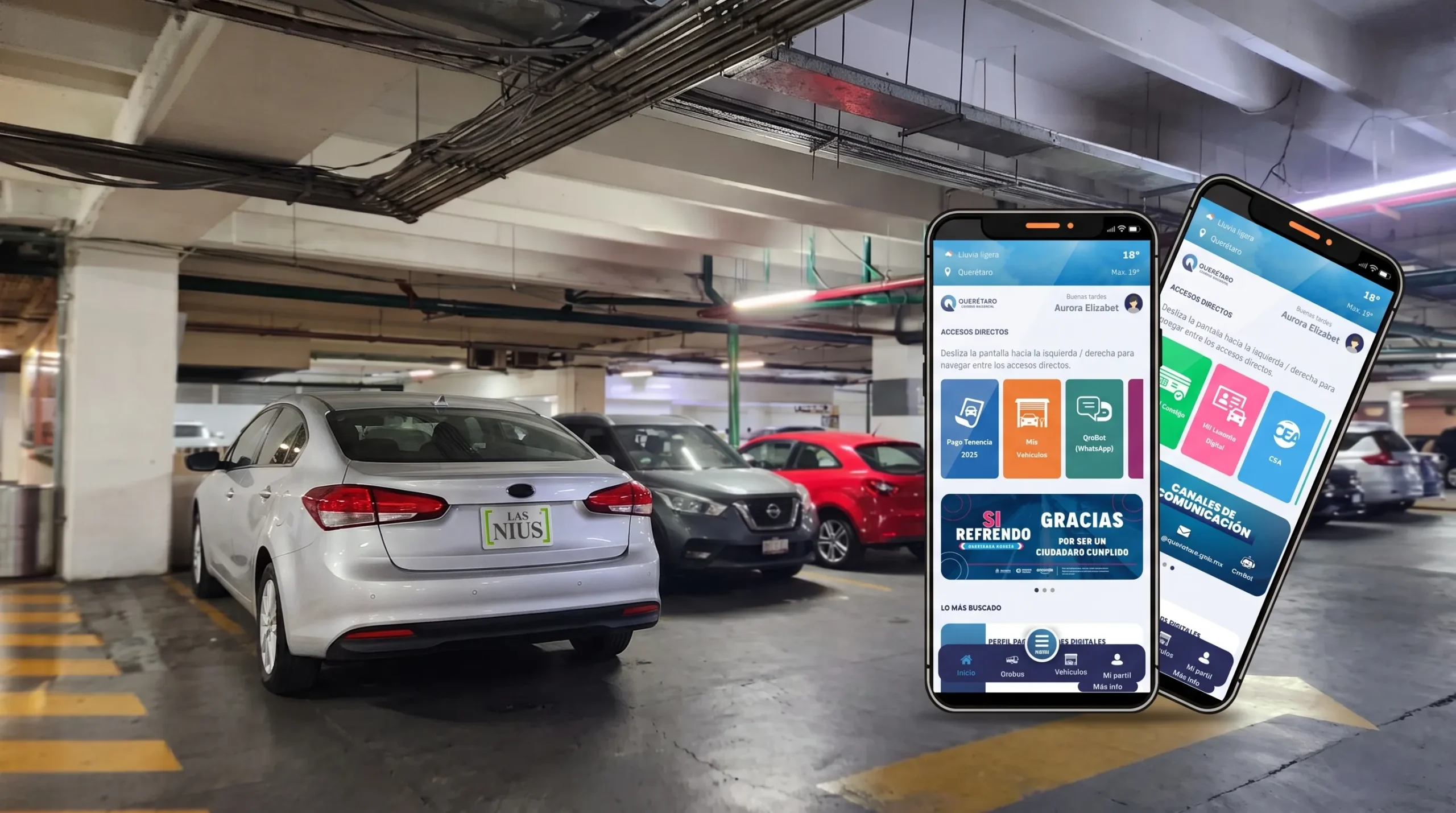 App del municipio te dice dónde hay lugar