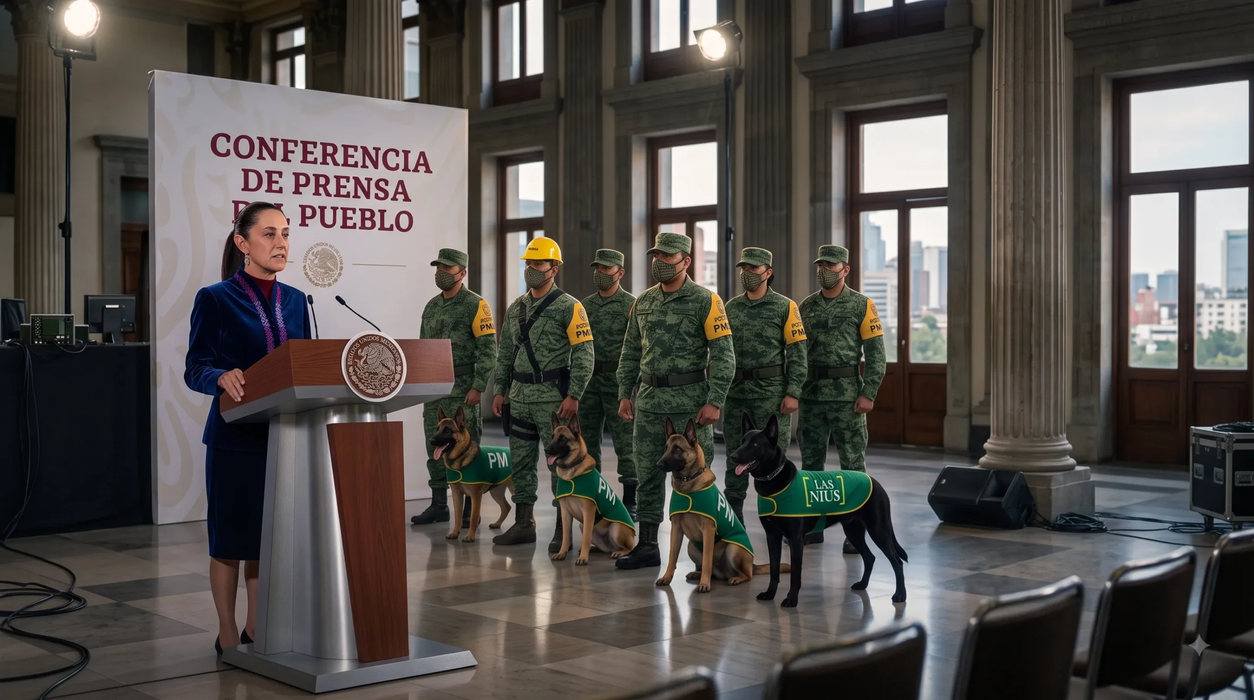 Sheinbee arma súper rescate militar para salvar Colombia