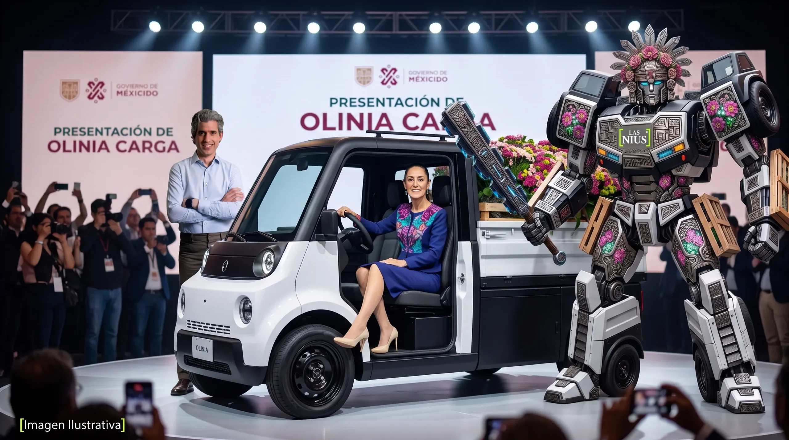 Clau anuncia carrito eléctrico que cargará tus penas