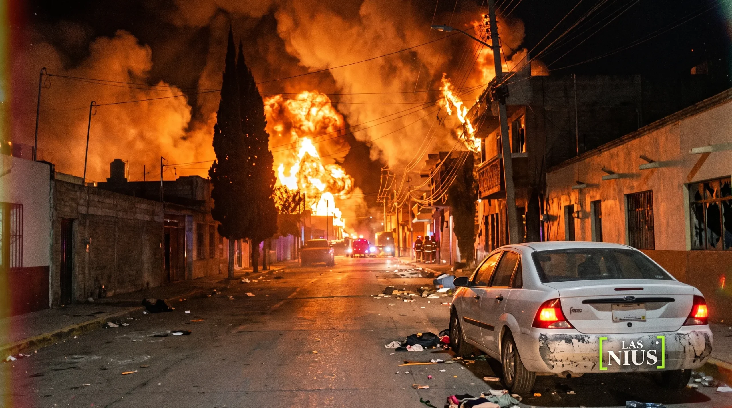 Vuela comandancia en Ojocaliente; de milagro no hay muertos