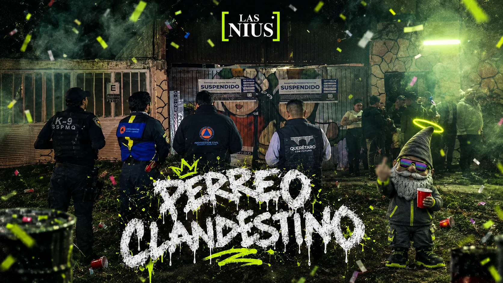 Revientan perreo clandestino repleto de chamacos