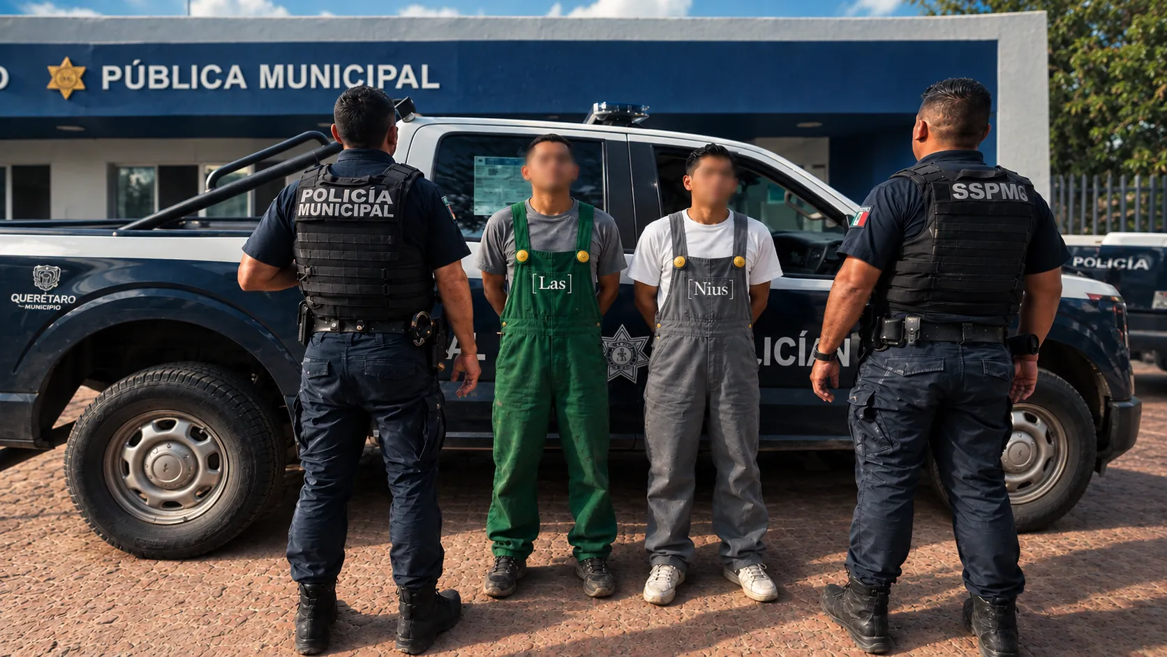 Cae par de electricistas pirata en Santa Rosa Jáuregui