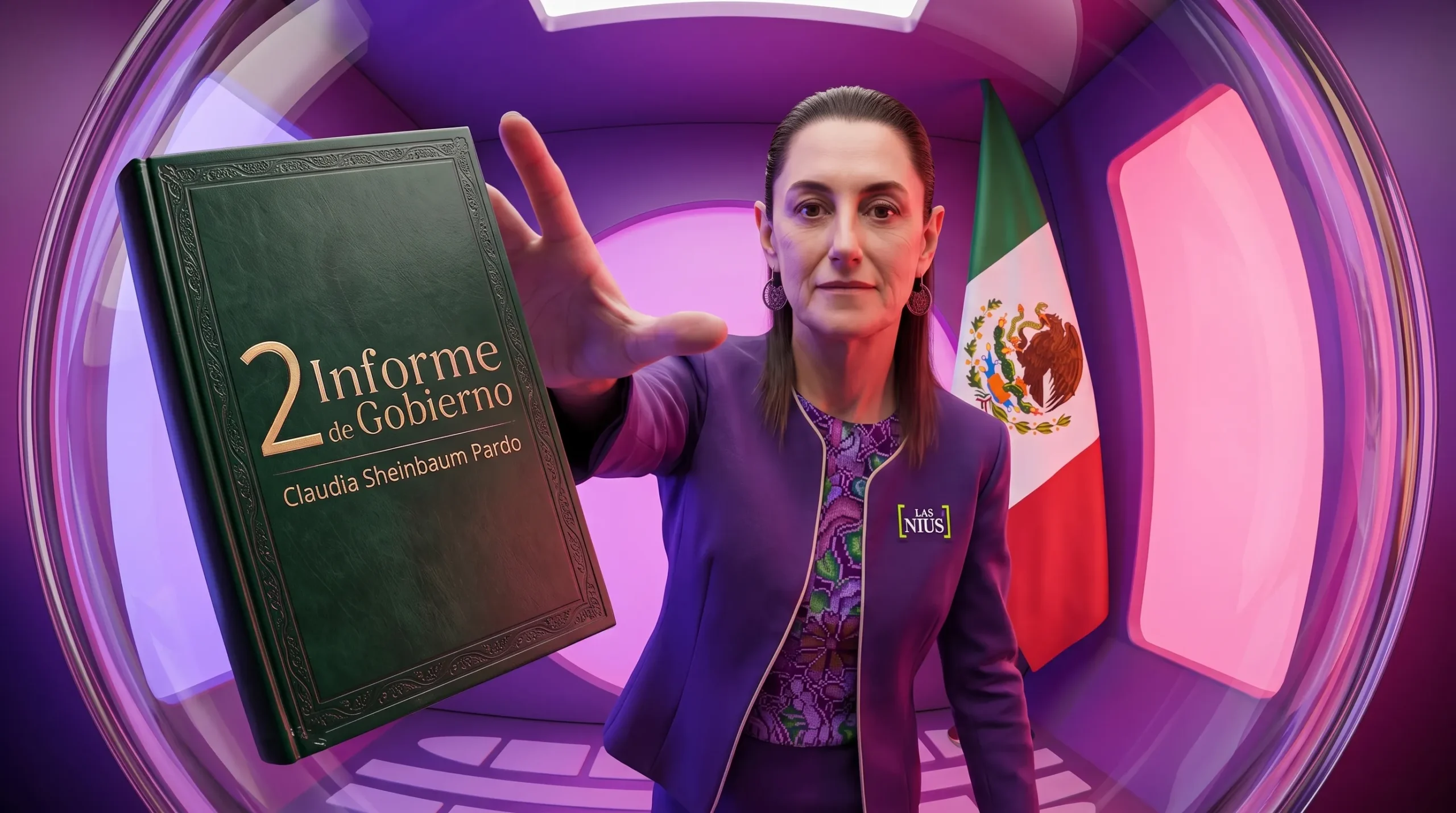 Segundo informe de Clau: cifras alegres, becas y choro