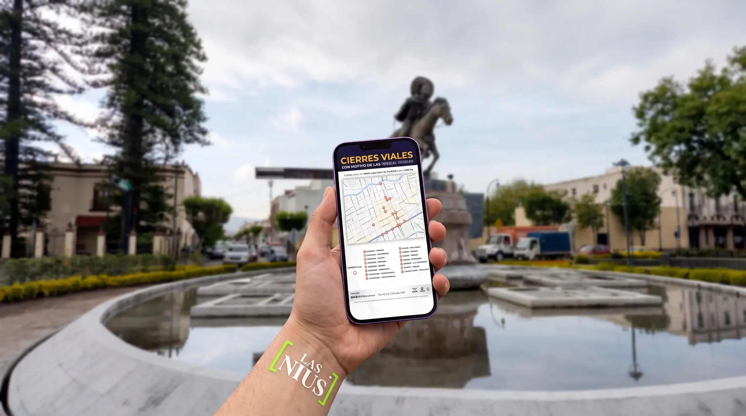La tira enjaula el Centro Histórico para dar el Grito