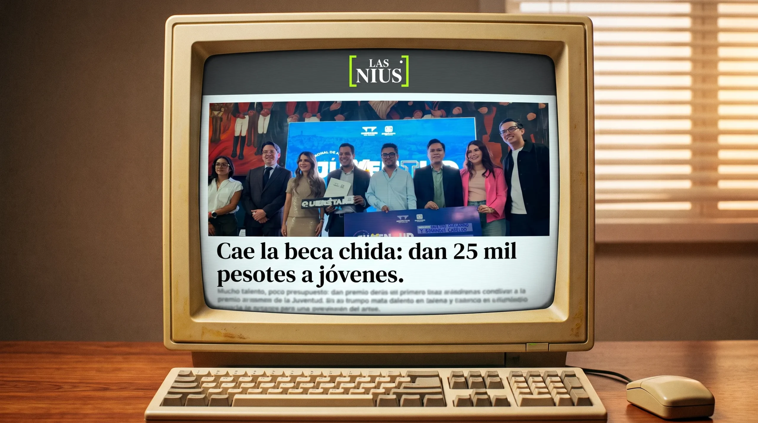 Cae la beca chida: dan 25 mil pesotes a jóvenes