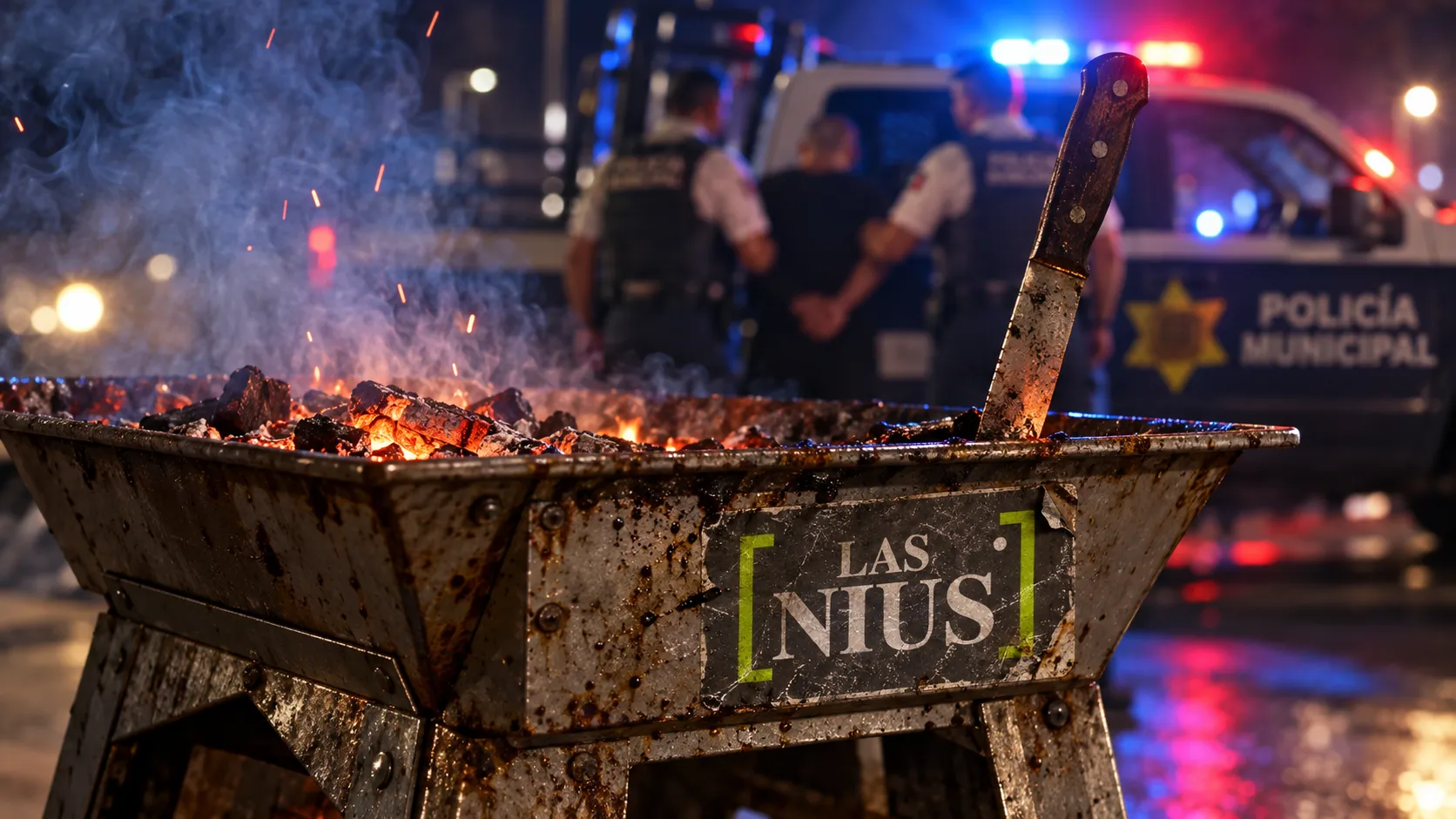 Saca filo en pleito familiar y resulta detenido